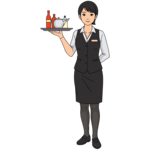 waitress Meaning, Definition & Pronunciation | EngDict