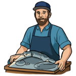 Fishmonger Def fishmonger Meaning, Definition & Pronunciation | EngDict